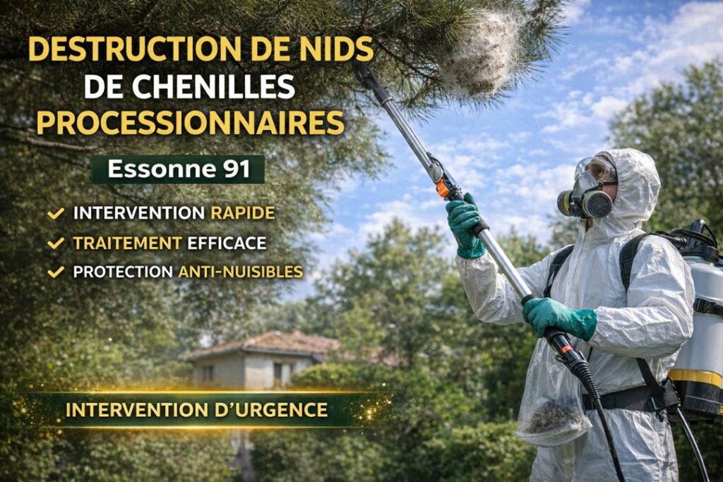 Chenilles processionnaires essonne